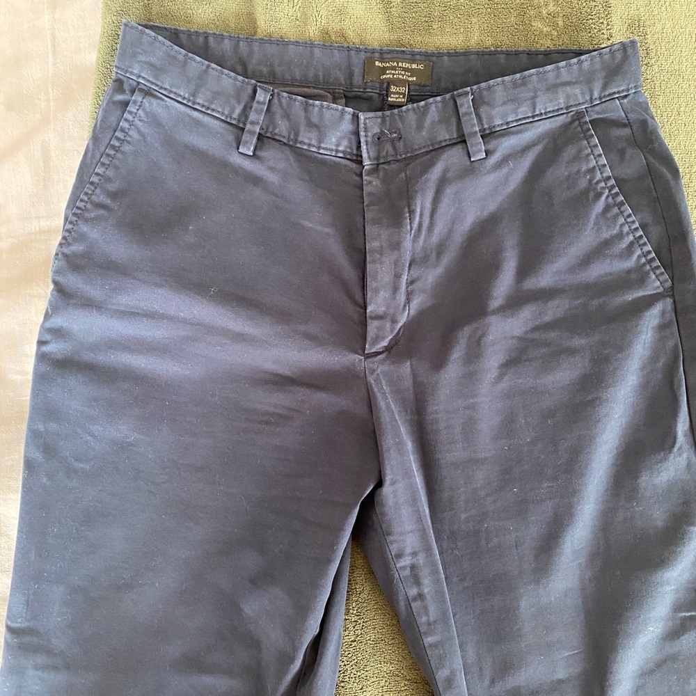 Banana Republic Dark Blue Chinos